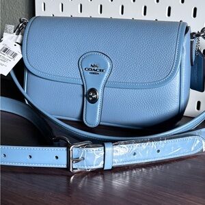 Coach Hadley shoulder bag in Bluebell NWT